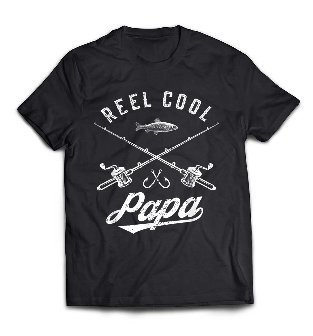 Reel Cool Papa T-Shirt: A Perfect Gift for Fishing Dads